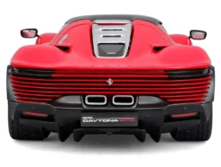 Ferrari Daytona SP3 Red with Black Top "Signature Series" 1/18 Diecast Model Car by Bburago