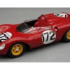 Ferrari 206 Dino SP #172 Ludovico Scarfiotti "Scuderia SEFAC" Winner "Course de Cote Ollon - Villars" (1965) "Mythos Series" Limited Edition to 68 pieces Worldwide 1/18 Model Car by Tecnomodel
