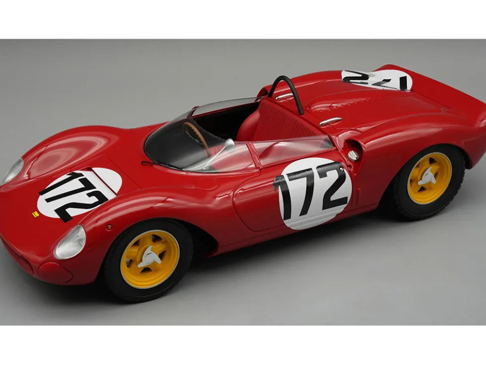 Ferrari 206 Dino SP #172 Ludovico Scarfiotti "Scuderia SEFAC" Winner "Course de Cote Ollon - Villars" (1965) "Mythos Series" Limited Edition to 68 pieces Worldwide 1/18 Model Car by Tecnomodel