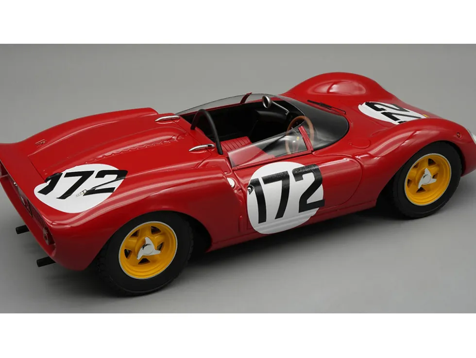 Ferrari 206 Dino SP #172 Ludovico Scarfiotti "Scuderia SEFAC" Winner "Course de Cote Ollon - Villars" (1965) "Mythos Series" Limited Edition to 68 pieces Worldwide 1/18 Model Car by Tecnomodel