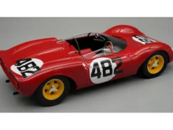 Ferrari 206 Dino SP #482 Ludovico Scarfiotti "Scuderia SEFAC" Winner "Hill Climb Cesana-Sestrieres" (1965) "Mythos Series" Limited Edition to 75 pieces Worldwide 1/18 Model Car by Tecnomodel