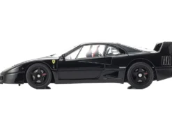 Ferrari F40 Black 1/18 Diecast Model Car by Kyosho