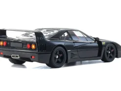 Ferrari F40 Black 1/18 Diecast Model Car by Kyosho