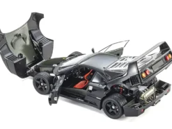 Ferrari F40 Black 1/18 Diecast Model Car by Kyosho