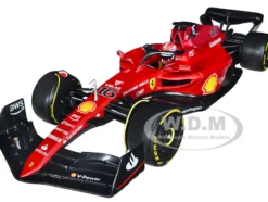 Ferrari F1-75 #16 Charles Leclerc Ferrari Racing Formula One F1 2022 Formula Racing Series 1/18 Diecast Model Car Bburago 16811CL