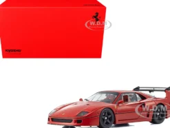 Ferrari F40 Light Weight LM Wing Red 1/18 Diecast Model Car by Kyosho