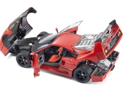 Ferrari F40 Light Weight LM Wing Red 1/18 Diecast Model Car by Kyosho