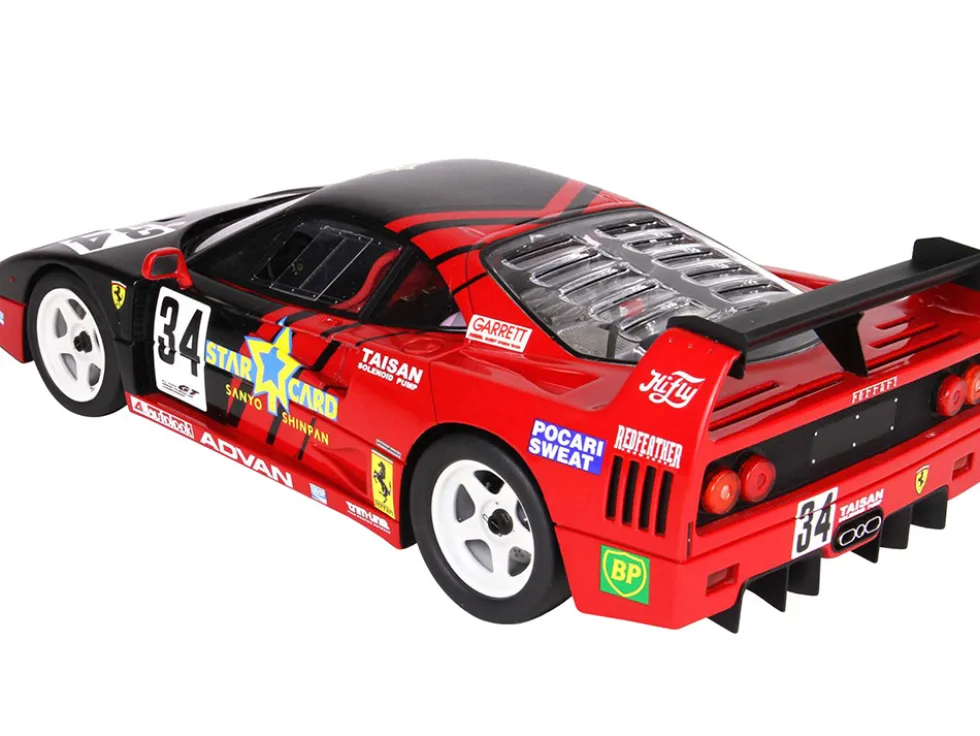 Ferrari F40 LM #34 JGTC Japan Grand Touring Car Championship 1995 DISPLAY CASE Limited Edition 99 pieces Worldwide 1/18 Model Car BBR P18139D