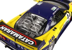 Ferrari F40 LM #44 Luciano Della Noce Anders Olofsson Carl Rosenblad Ennea SRL Igol 24 Hours of Le Mans 1996 with DISPLAY CASE Limited Edition to 200 pieces Worldwide 1/18 Model Car BBR P18139F