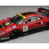 1996 Ferrari F40 LM #5 "Stefano Bucci" Black with Red Stripes with Display Case "Mythos Series" Limited Edition to 65 pieces Worldwide 1/18 Model Car by Tecnomodel