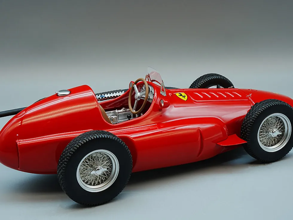 Ferrari F1 555 Super Squalo Nino Farina "Test Drive" (1955) Limited Edition to 55 pieces Worldwide "Mythos Series" 1/18 Model Car by Tecnomodel