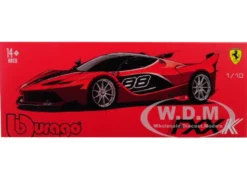 Ferrari FXX-K #88 Red Signature Series 1/18 Diecast Model Car Bburago 16907