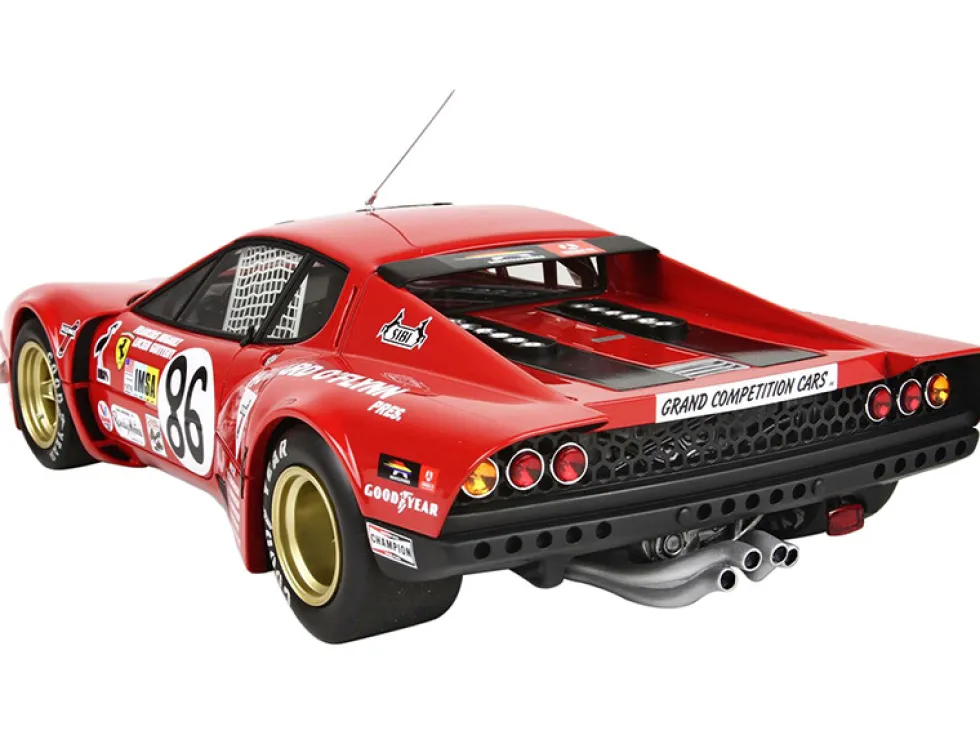 Ferrari 365 GT4 BB #86 Francois Migault Lucien Gutteny Ecurie Grand Competition Cars Team 24 Hours of Le Mans 1978 Limited Edition 200 pieces Worldwide 1/18 Model Car BBR BBRC1813E