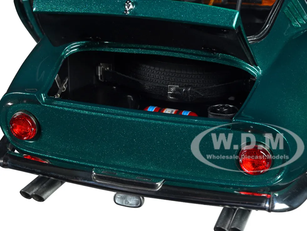 1966 Ferrari 275 GTB/C Verde Pino Green Metallic Limited Edition 1000 pieces Worldwide 1/18 Diecast Model Car CMC M-238