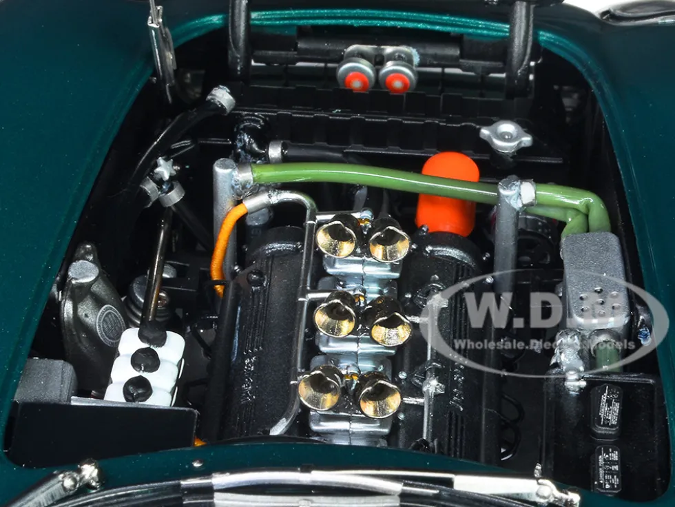 1966 Ferrari 275 GTB/C Verde Pino Green Metallic Limited Edition 1000 pieces Worldwide 1/18 Diecast Model Car CMC M-238