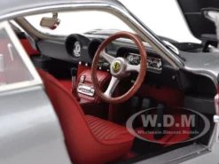 Ferrari 250 GT Berlinetta Lusso Silver Eric Clapton's Car Elite Edition 1/18 Diecast Car Model Hot Wheels T6254
