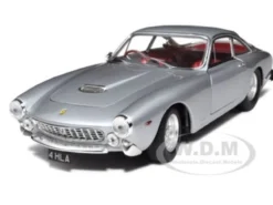 Ferrari 250 GT Berlinetta Lusso Silver Eric Clapton's Car Elite Edition 1/18 Diecast Car Model Hot Wheels T6254