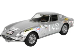 Ferrari 275 GTB #142 Jean Pierre Hanrioud Jean Claude Syda Tour de France 1969 with DISPLAY CASE Limited Edition to 149 pieces Worldwide 1/18 Model Car BBR BBR1830