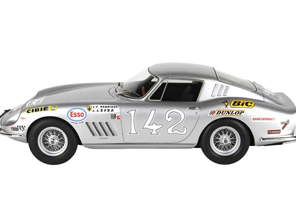 Ferrari 275 GTB #142 Jean Pierre Hanrioud Jean Claude Syda Tour de France 1969 with DISPLAY CASE Limited Edition to 149 pieces Worldwide 1/18 Model Car BBR BBR1830