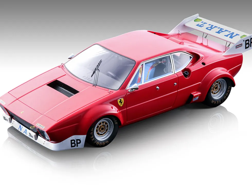 Ferrari 308 GTB4 LM Red Press Version 1974 Mythos Series Limited Edition to 90 pieces Worldwide 1/18 Model Car Tecnomodel TM18-249C