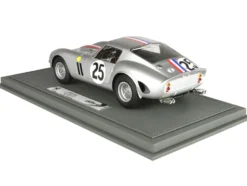 Ferrari 250 GTO #25 Elde Pierre Dumay Night Version 24 Hours of Le Mans 1963 with DISPLAY CASE Limited Edition to 72 pieces Worldwide 1/18 Model Car BBR BBR1857NIGHT
