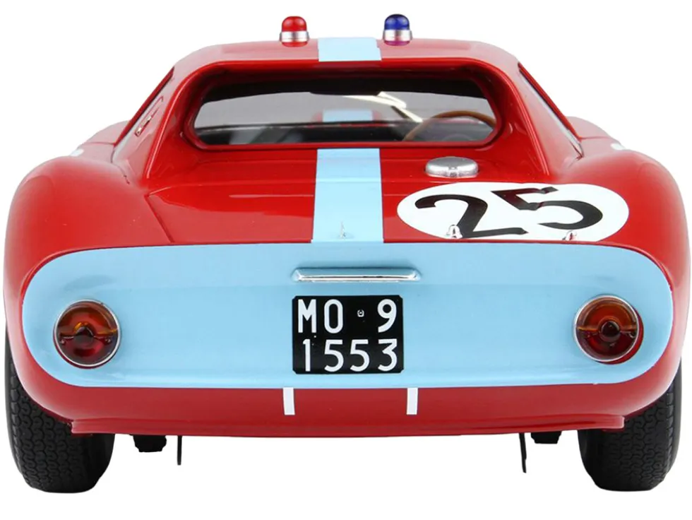 Ferrari 250 GTO #25 Innes Ireland - Tony Maggs "24 Hours of Le Mans" (1964) with DISPLAY CASE Limited Edition to 200 pieces Worldwide 1/18 Model Car by BBR