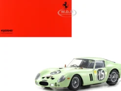 Ferrari 250 GTO #15 Innes Ireland Winner "Goodwood Tourist Trophy" (1962) 1/18 Diecast Model Car by Kyosho