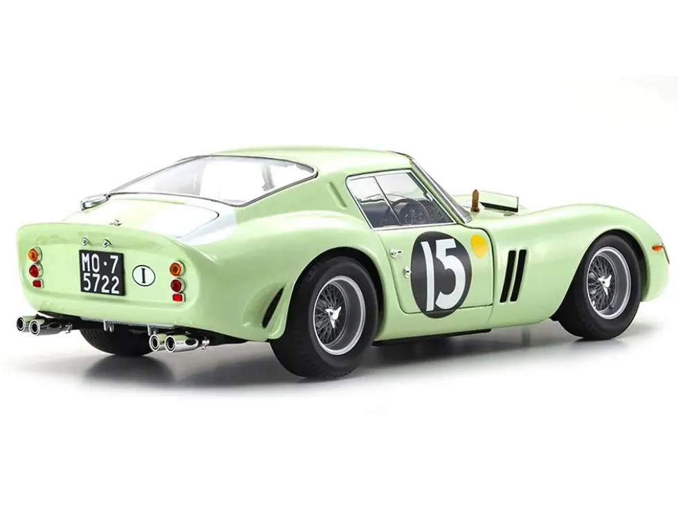 Ferrari 250 GTO #15 Innes Ireland Winner "Goodwood Tourist Trophy" (1962) 1/18 Diecast Model Car by Kyosho