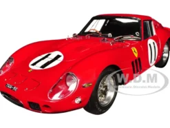Ferrari 250 GTO #11 John Surtees Mike Parkes Maranello Concessionaires 2nd Place Paris 1000 Kilometres 1962 Limited Edition to 2000 pieces Worldwide 1/18 Diecast Model Car CMC M-249