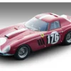 Ferrari 250 GTO #176 Jo Siffert - David Piper "Tour de France" (1964) "Mythos Series" Limited Edition to 75 pieces Worldwide 1/18 Model Car by Tecnomodel