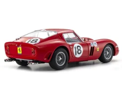 Ferrari 250 GTO #18 Pedro Rodriguez Winner "Daytona 3 Hours" (1963) 1/18 Diecast Model Car by Kyosho