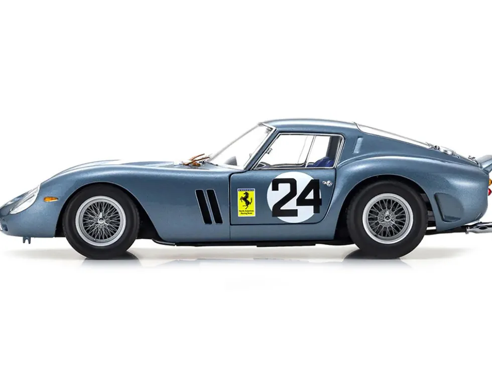 Ferrari 250 GTO #24 Phil Hill - Olivier Gendebien 2nd Place "Sebring 12 Hours" (1962) 1/18 Diecast Model Car by Kyosho