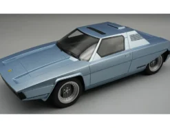 1976 Ferrari 308 GT Rainbow By Bertone Light Blue Metallic "Mythos Series" Limited Edition to 70 pieces Worldwide 1/18 Model Car by Tecnomodel