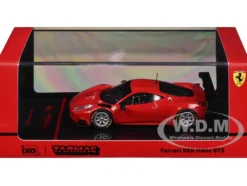 Ferrari 458 Italia GT3 Red "Road64" Series 1/64 Diecast Model Car by Tarmac Works