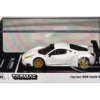 Ferrari 458 Italia GT3 White with Gold Wheels "Road64" Series 1/64 Diecast Model Car by Tarmac Works