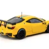Ferrari 458 Italia GT3 Yellow with Italian Flag Stripes "Road64" Series 1/64 Diecast Model Car by Tarmac Works