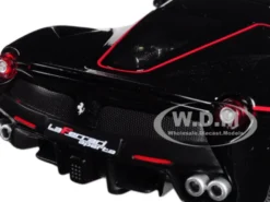 Ferrari LaFerrari F70 Aperta Black 1/24 Diecast Model Car Bburago 26022