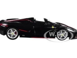 Ferrari LaFerrari F70 Aperta Black 1/24 Diecast Model Car Bburago 26022