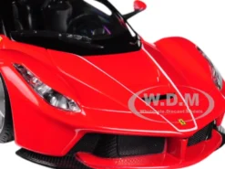 Ferrari LaFerrari F70 Aperta Red 1/24 Diecast Model Car Bburago 26022