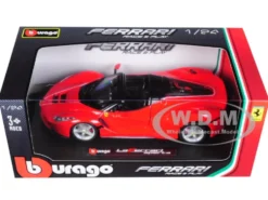 Ferrari LaFerrari F70 Aperta Red 1/24 Diecast Model Car Bburago 26022