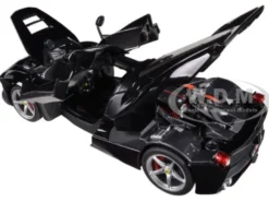 Ferrari Laferrari F70 Hybrid Elite Edition Black 1/18 Diecast Car Model Hot Wheels BCT80