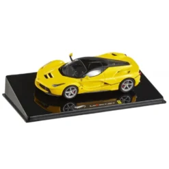 Ferrari Laferrari F70 Hybrid Elite Yellow 1/43 Diecast Car Model Hot Wheels BCT85