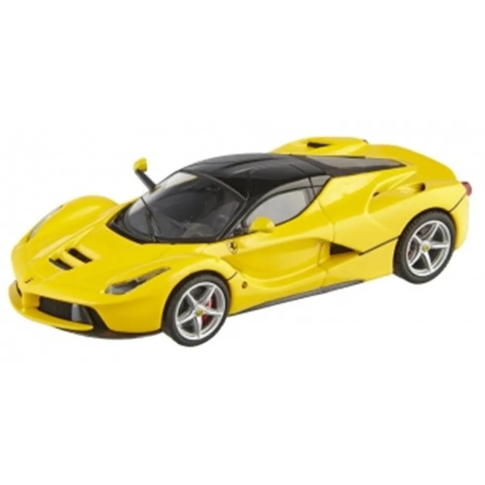 Ferrari Laferrari F70 Hybrid Elite Yellow 1/43 Diecast Car Model Hot Wheels BCT85