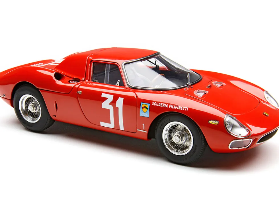 Ferrari 250 LM #31 Nino Vaccarella Winner "Monza Intereuropa" (1964) Limited Edition to 1500 pieces Worldwide 1/18 Diecast Model Car by CMC