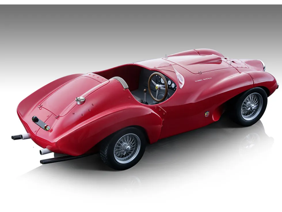 1953 Ferrari 166MM Abarth Red Press Version Mythos Series Limited Edition to 120 pieces Worldwide Model Car Tecnomodel TM18-209A