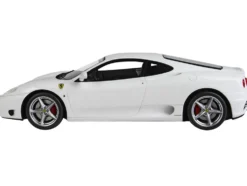 1999 Ferrari 360 Modena White DISPLAY CASE Limited Edition 84 pieces Worldwide 1/18 Model Car BBR P18172C