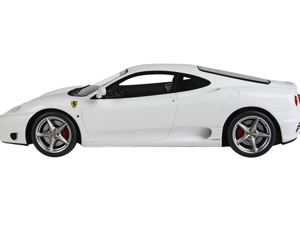 1999 Ferrari 360 Modena White DISPLAY CASE Limited Edition 84 pieces Worldwide 1/18 Model Car BBR P18172C