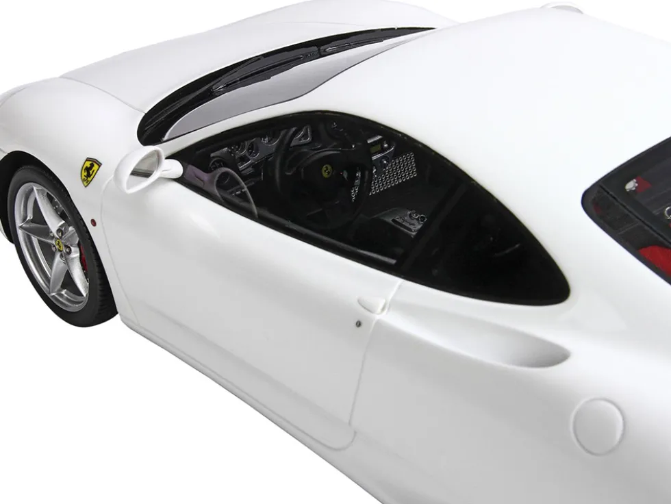 1999 Ferrari 360 Modena White DISPLAY CASE Limited Edition 84 pieces Worldwide 1/18 Model Car BBR P18172C