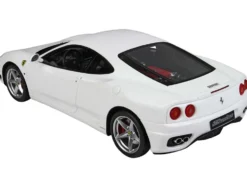 1999 Ferrari 360 Modena White DISPLAY CASE Limited Edition 84 pieces Worldwide 1/18 Model Car BBR P18172C