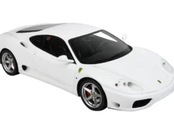 1999 Ferrari 360 Modena White DISPLAY CASE Limited Edition 84 pieces Worldwide 1/18 Model Car BBR P18172C